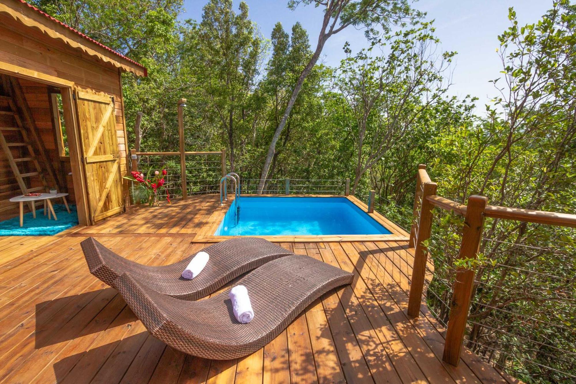 Au Jardin Des Colibris Ecolodge&Spa Десе Екстер'єр фото