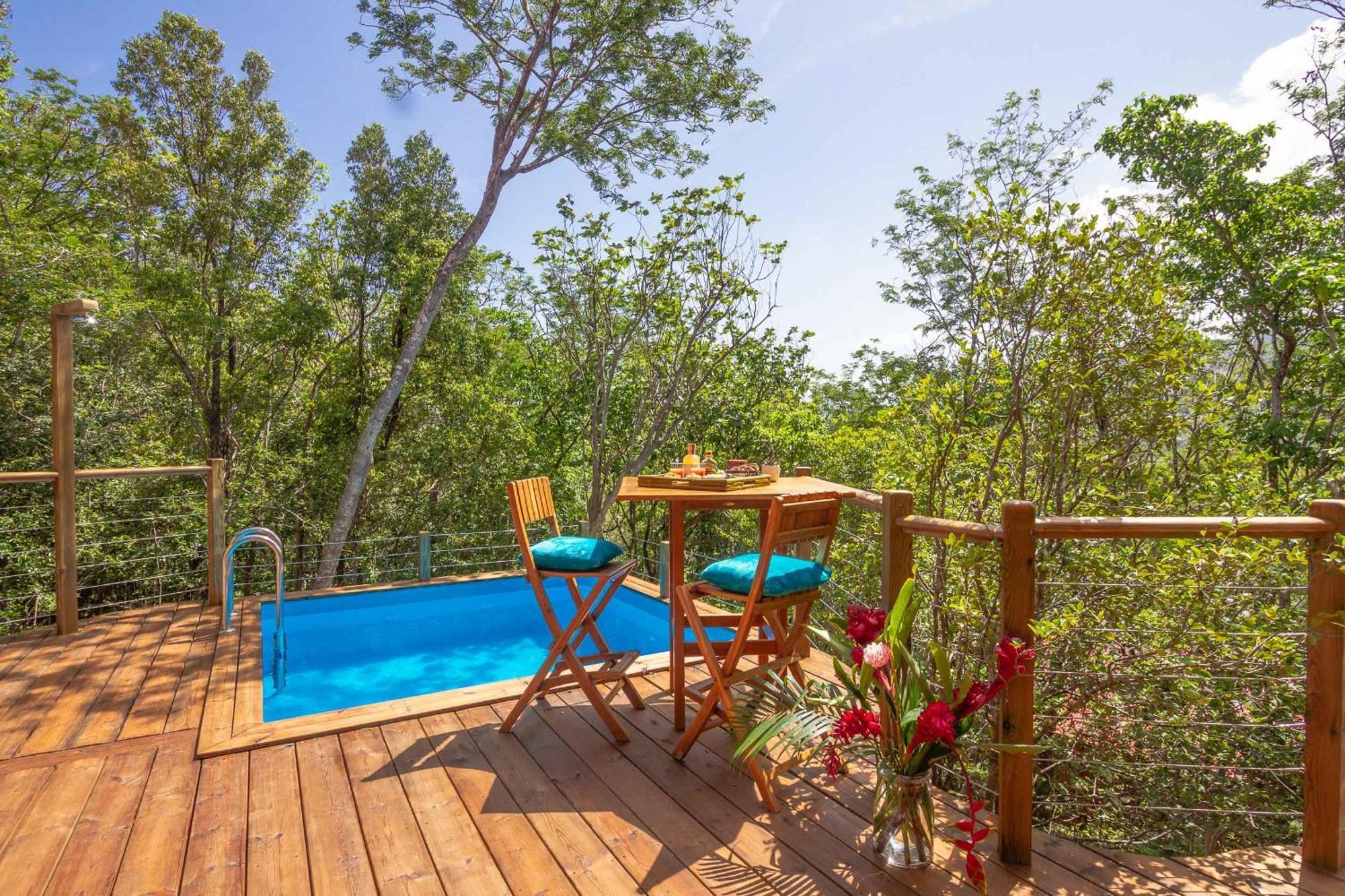 Au Jardin Des Colibris Ecolodge&Spa Десе Екстер'єр фото